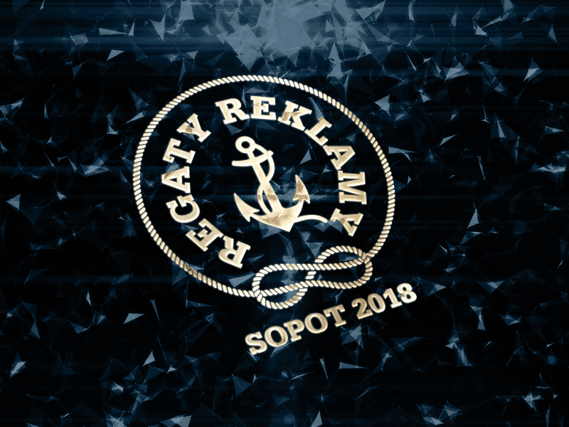 Regaty Reklamy 2018 logo logo luxury luxury branding luxury design marine regats sailing sopot