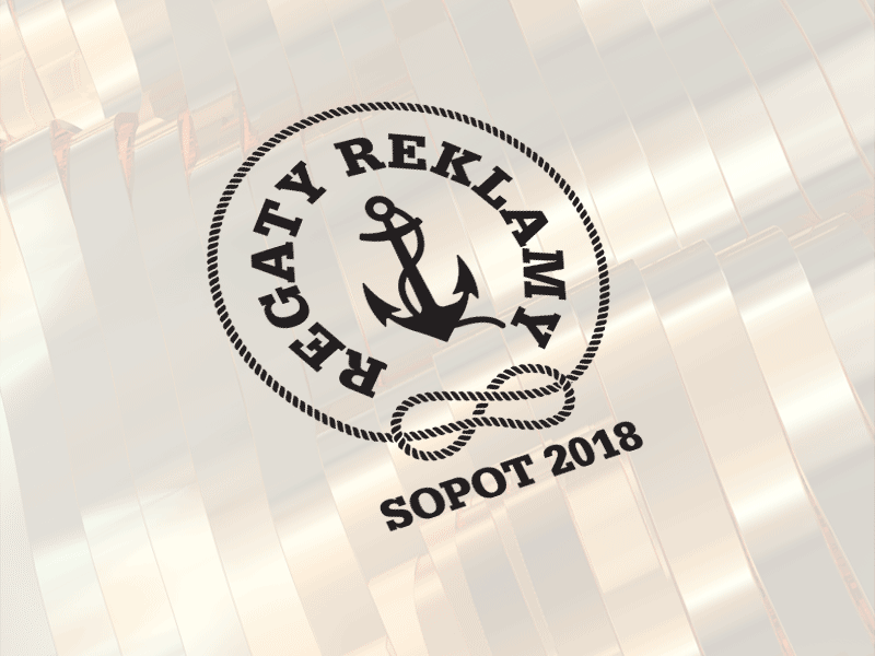 Regaty Reklamy 2018 logo luxury luxury branding luxury design marine regats sailing sopot