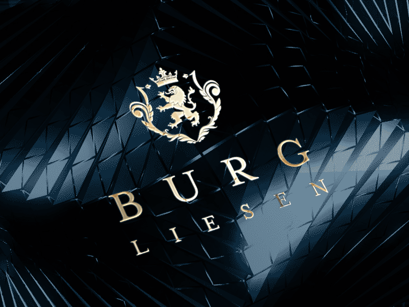 Burg Liesen logo animation financial logo london losangeles luxury luxury branding new york ralestate