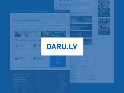 DARU - Catalog template template ui ux web website