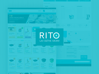 Rito.lv - E-commerce template template ui ux web website