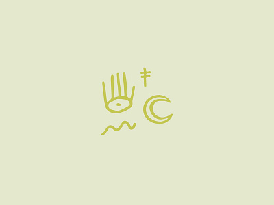 Day 1: Petroglyphs day 1 hand icon symbol