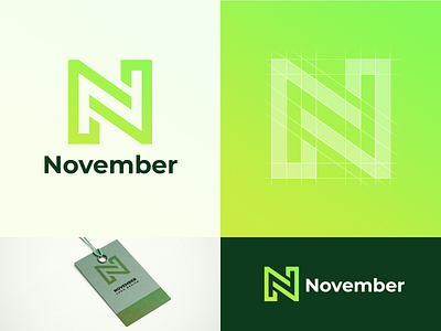 "November" branding design icon logo logodesign