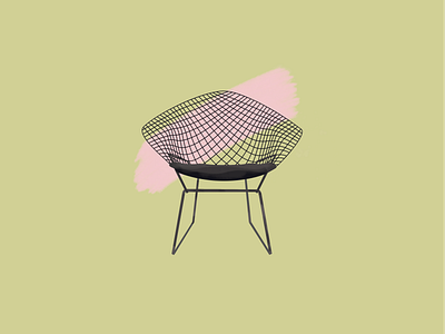 Harry Bertoia—Diamond Chair