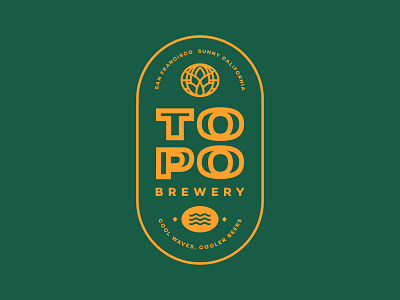 Topo Brewery Lockup Concept 01