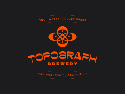 Topo Brewery Logo Concept 02 alcohol beer branding brand branding logo san francisco topo