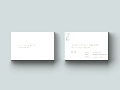 Calling Card branding business card identity letterpress print