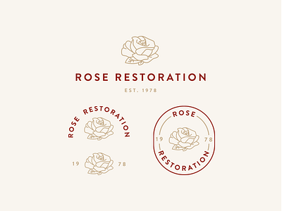 Rose Remix badge badge design branding iconography identity logo