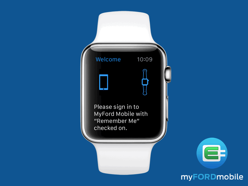 Welcome Screen By Casey Feldman Dribbble Welcome Screen Animation Login Watchos Le Watch My Ford Mobile