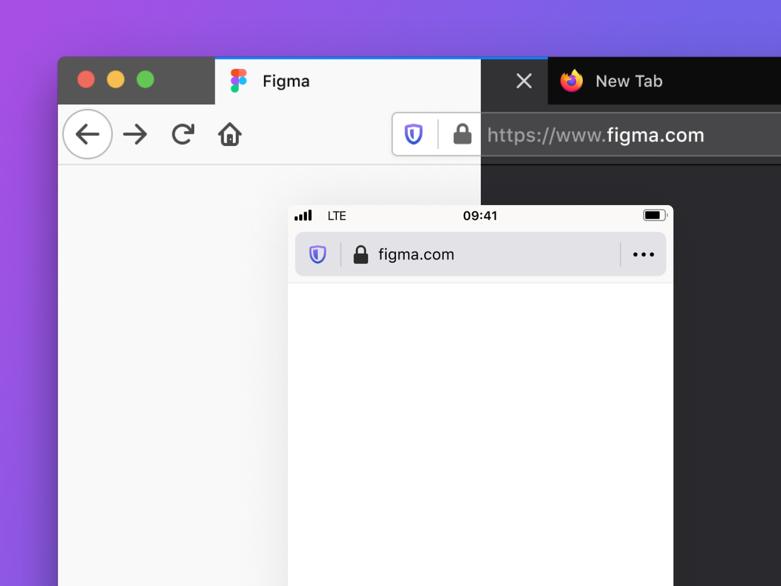 Firefox Browser UI Kit for Figma by Afnizar Nur Ghifari on Dribbble