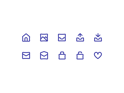 Preview of Nataicons, our open source icon set