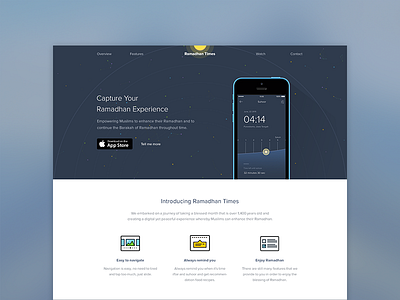 Ramadhan Times Landing Page