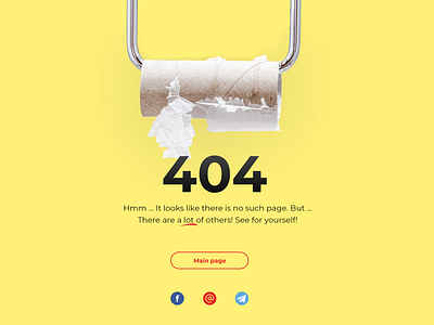 404 page