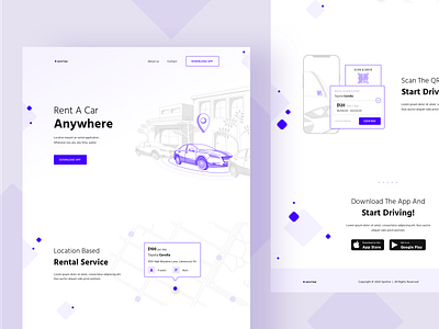 Car Rental Landing Page