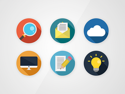 Icons design flat icons icon icons illustration inspiration modern icons web icons