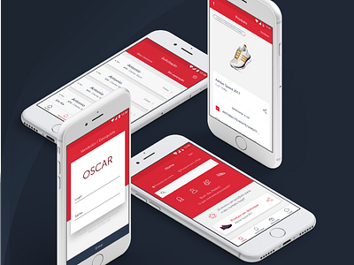 App Oscar vendedor adobe oscar search shoes sneakers ui xd