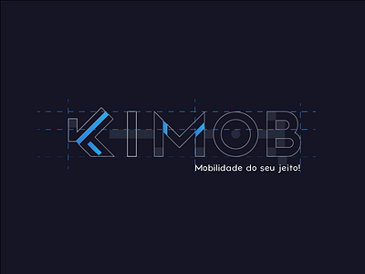 Estrutura Kimob app brand logo