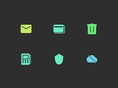 Icon Set for Finners