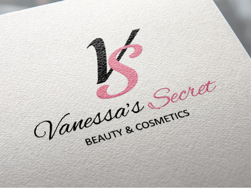 Vanessa's Secret Logo gif. identity logo design logo design concept
