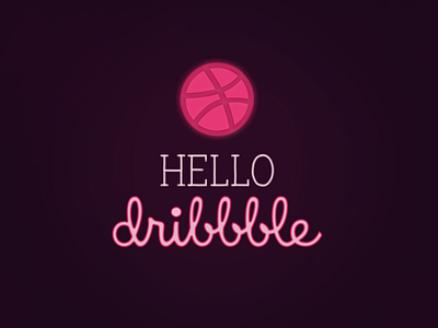 HELLO Dribbble