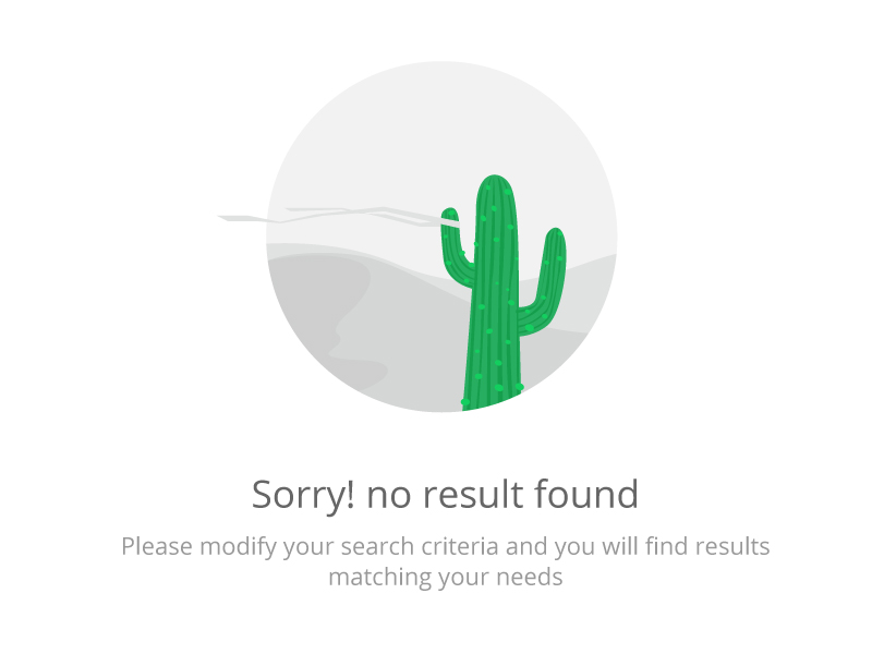 Searching result. No Results. Results found. No Results found. No Results found illustration.