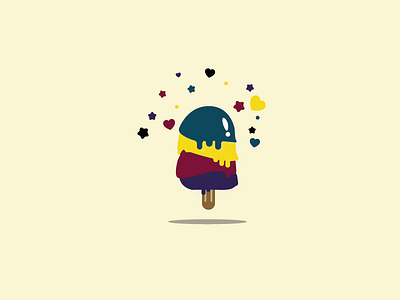 ice cream. design fun ice cream icon vectorart