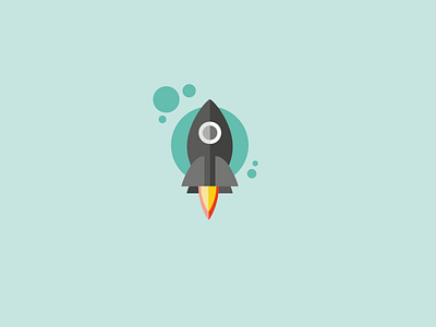 rocket design fun icon rocket vector art