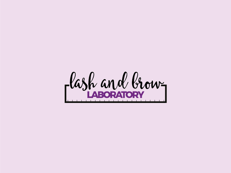 lash and brow laboratory logo by Kacper Korzeniewski on Dribbble