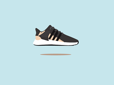 adidas EQT 93/17 adidas adobe illustrator ae art graphic design hypebeast icon illustrator sneaker sneakerhead vector art vectorart