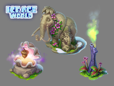 Ice Age World gamedev ice age world icon