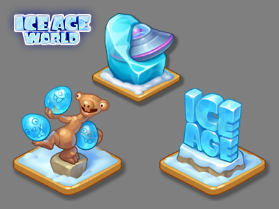 Ice Age World gamedev ice age world icon