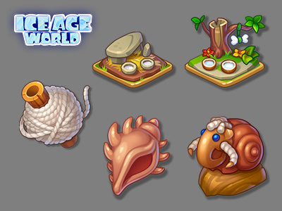 Ice Age World gamedev ice age world icon