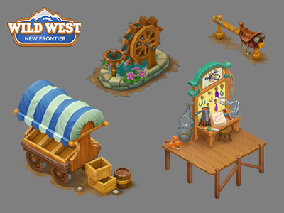 Wild West: New Frontier gamedev icon wild west: new frontier