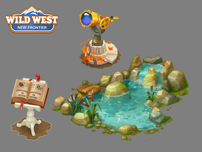 Wild West: New Frontier gamedev icon wild west: new frontier