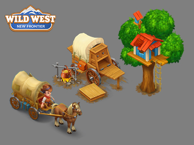 wild west new frontier game on facebook