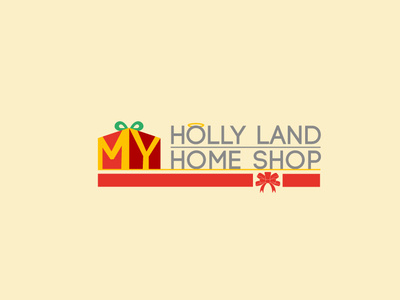 Holly Land Home Shop @design @fiverr @logo @typography animation app branding cover design facebook flat icon illustration illustrator lettering logo typography vector web website