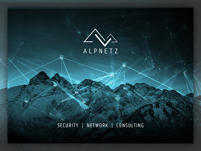 alpnetz - brand (in progress) branding composing consultig editing graphic design logo network