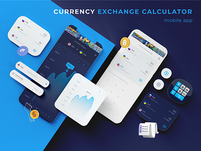 Currency Calculator app design calculator currency currency exchange graphic design interface design mobile app mobile design prototype ui ux