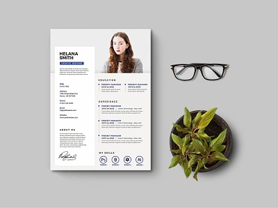 Free Clean and Fresh Resume Template for Any Jobs Opportunity