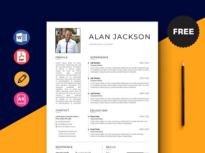 Free Mortgage Closer Resume Template