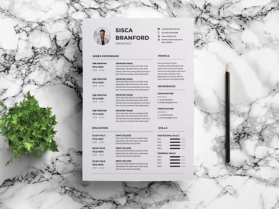 Free Architect CV/Resume Template curriculum vitae cv cv template design free cv free cv template free resume template freebie freebies resume