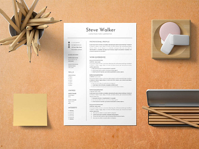 Free Construction Carpenter CV/Resume Template curriculum vitae cv cv template free cv free cv template free resume template freebie freebies resume