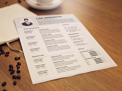 Free Chief Financial Officers CV Resume Template