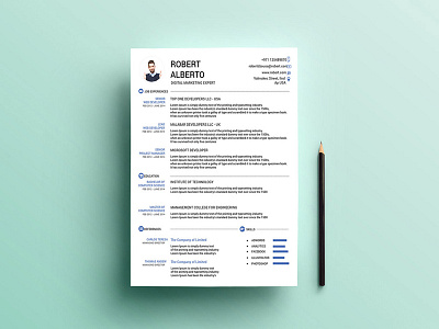 Free Marketing Cv Template With Matching Cover Letter Page cv free resume template freebies resume