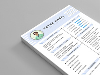 Free QR Code Resume Template in MS Word by Julian Ma on Dribbble