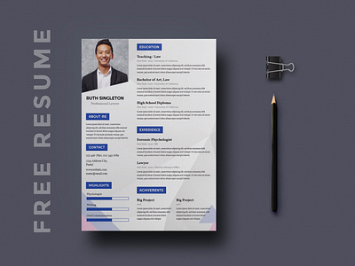 Free Attorney CV Resume Template attorney resume curriculum vitae cv cv template free cv free cv template free resume template freebie freebies resume