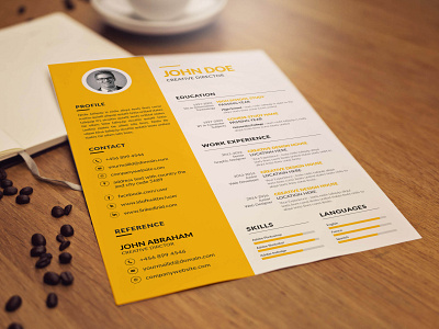 Free Clean Resume Template