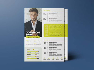 Free A4 Size Resume Template