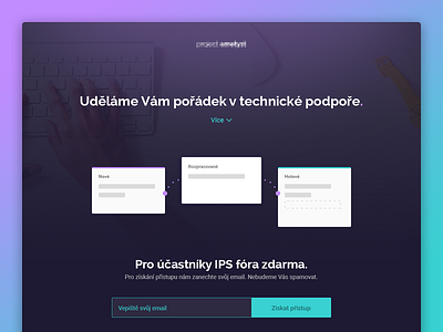 Project X Landing form illustration kanban landing page scrum tasks ui ux web website