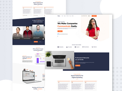 Multipurpose Business Template agency app attractive black business business card card clean corporate creative design graphic localization minimal modern page builder portfolio